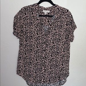 Alexander Jordan Leopard Button Up